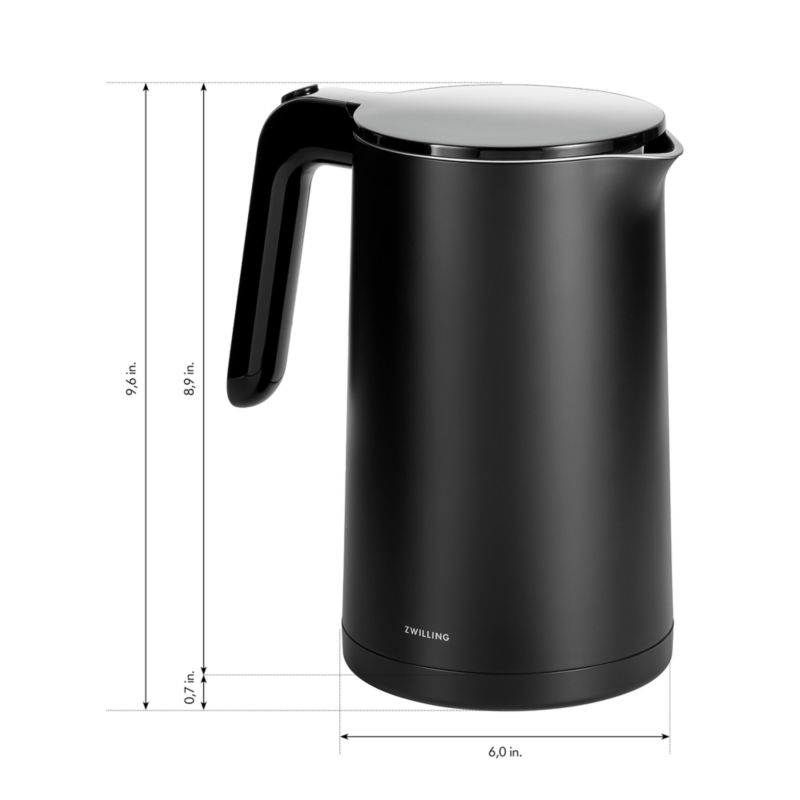 ZWILLING Enfinigy Matte Black Cool Touch 1.5-L Tea Kettle - image 4 of 6