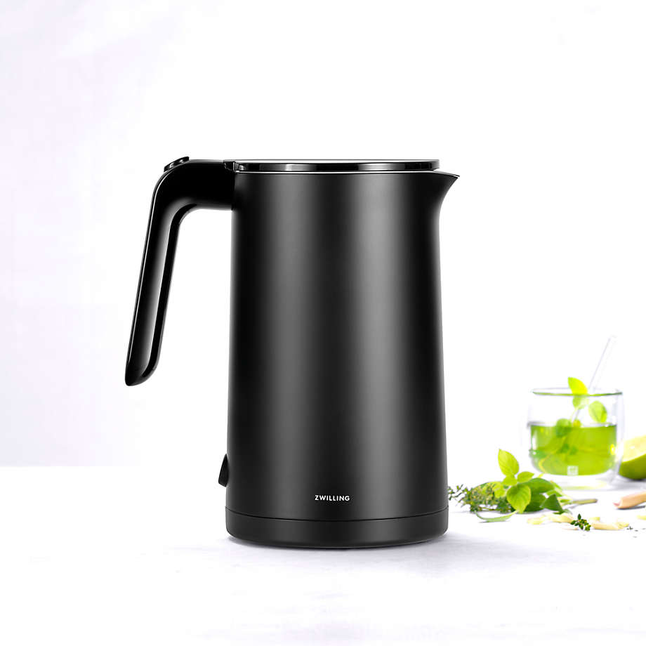 ZWILLING Enfinigy Matte Black Cool Touch Tea Kettle + Reviews, Crate &  Barrel