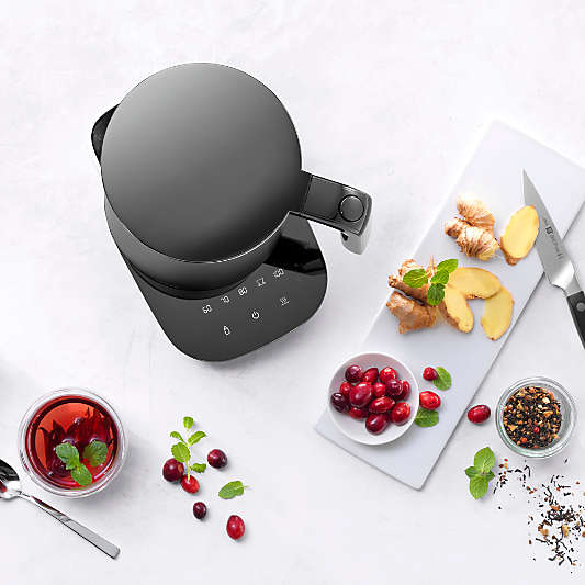 ZWILLING Enfinigy Matte Black Cool Touch 1.5-L Tea Kettle Pro