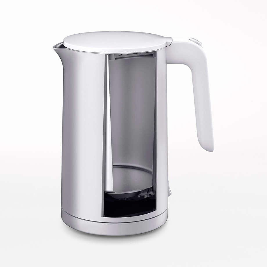 Zwilling Enfinigy Cool Touch 1-Liter Electric Kettle, Cordless Tea Kettle & Hot  Water - Silver