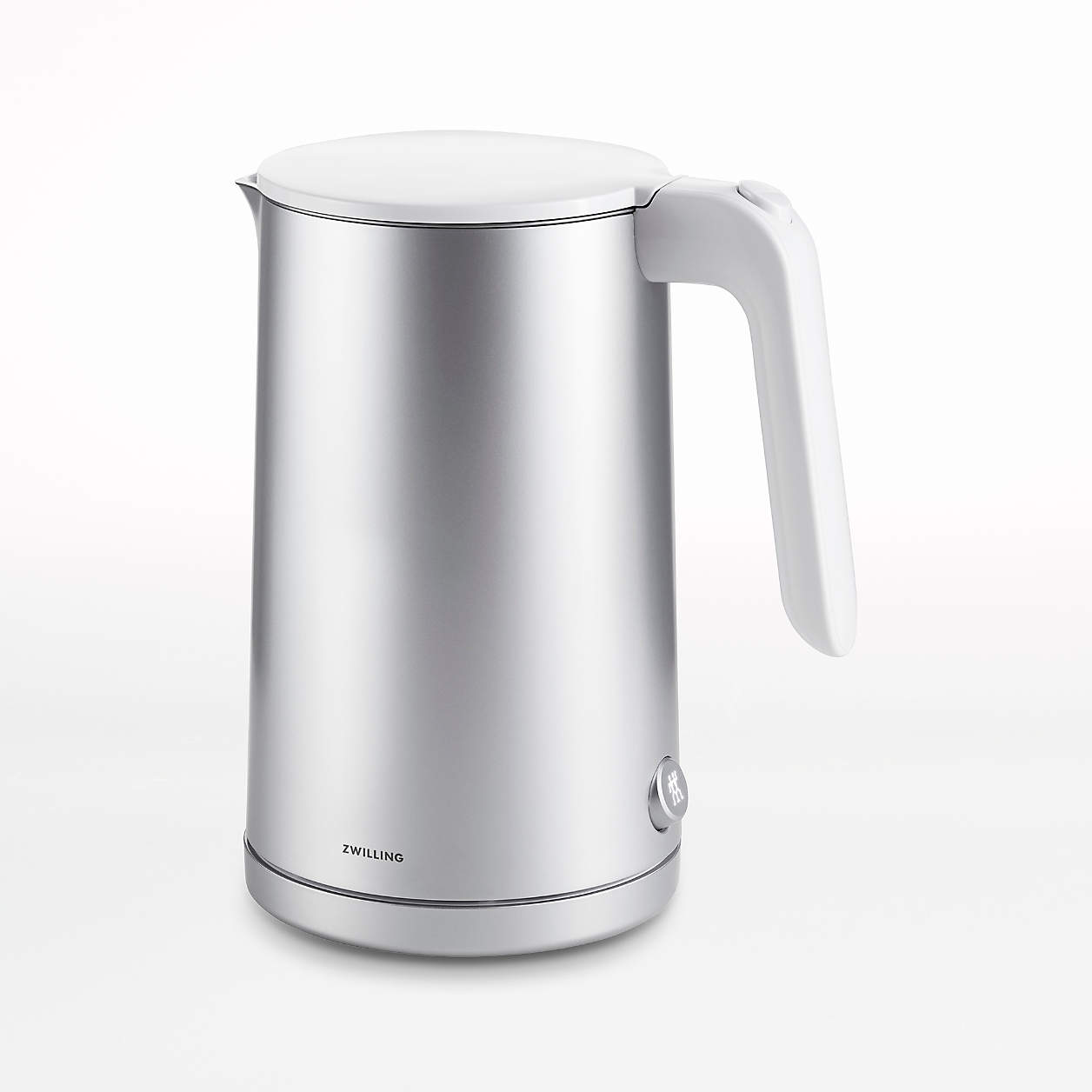 ZWILLING Enfinigy Silver Cool Touch Tea Kettle + Reviews Crate & Barrel