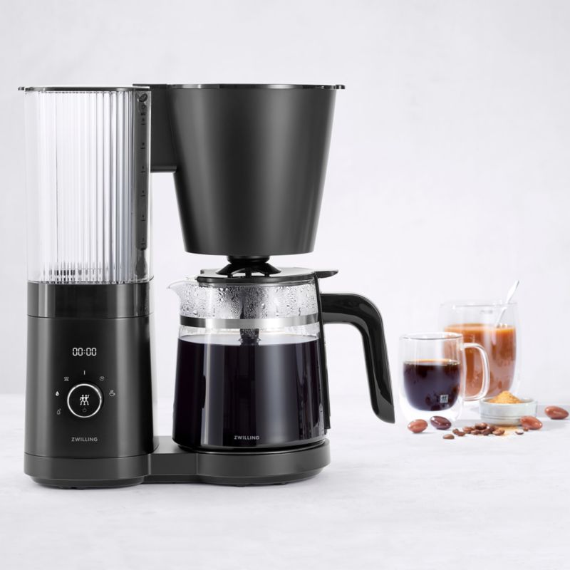 ZWILLING ® Enfinigy Matte Black Glass 12-Cup Coffee Maker - image 5 of 8