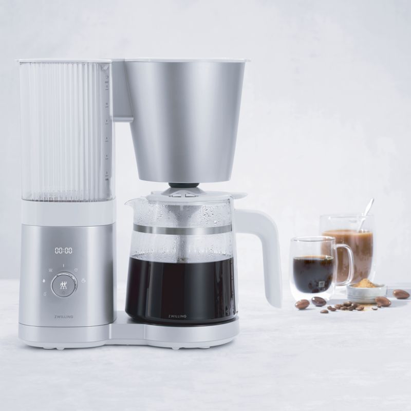 ZWILLING ® Enfinigy Silver Glass 12-Cup Coffee Maker - image 7 of 10