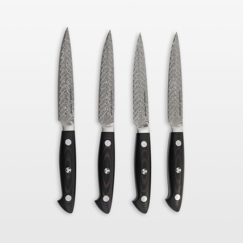 ZWILLING Kramer Euroline Stainless Damascus Steak Knives, Set of 4 - image 0 of 4