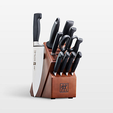 View ZWILLING ® Four Star 12-Piece Knife Block Set details