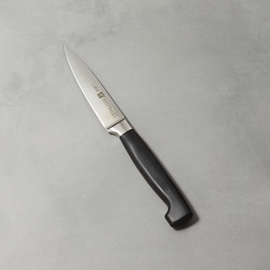 ZWILLING J.A. Henckels Four Star 4" Paring Knife + Reviews Crate & Barrel