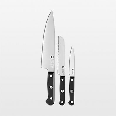 View ZWILLING ® Gourmet 3-Piece Starter Knife Set details
