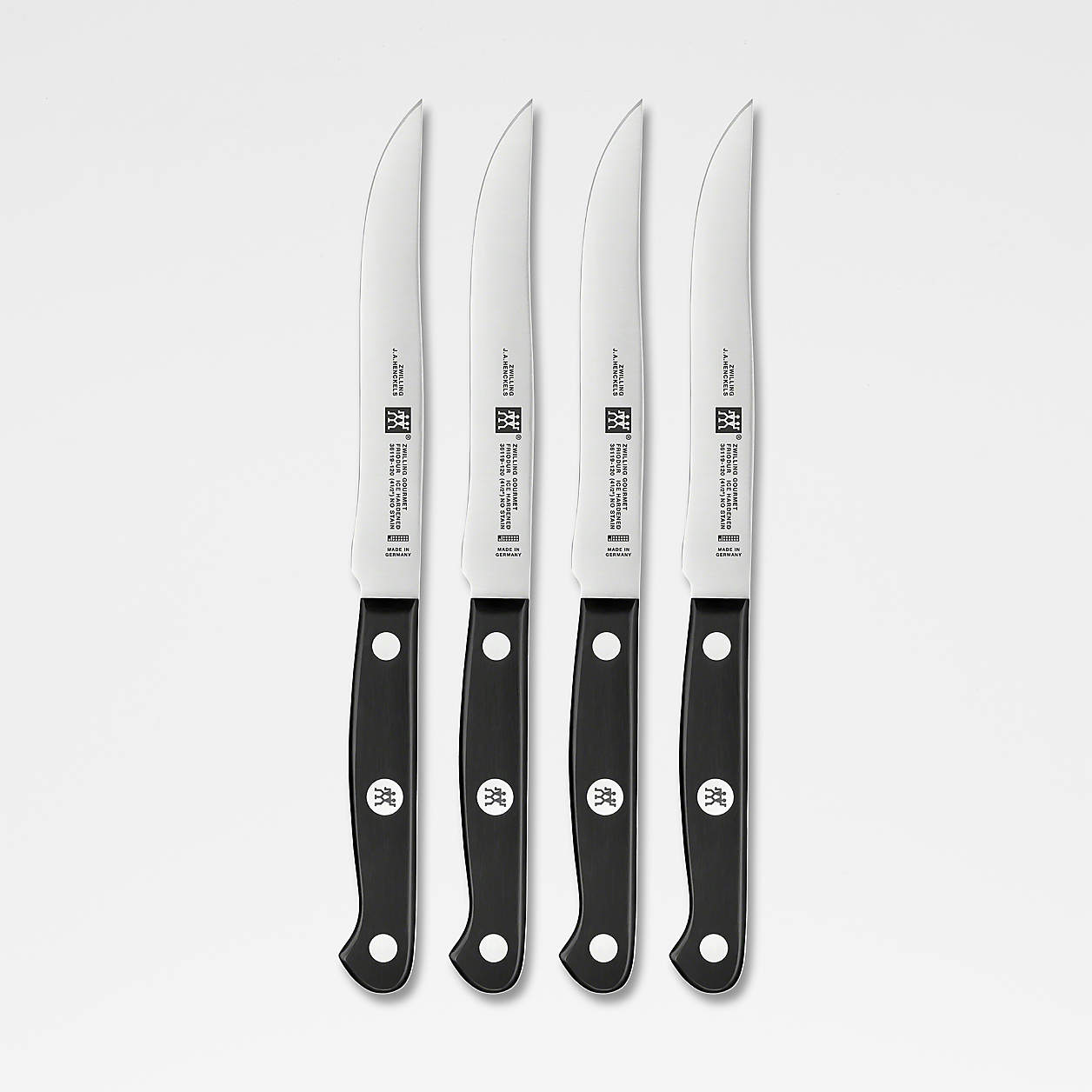 Zwilling Gourmet Steak Knives, Set of 4 + Reviews Crate & Barrel