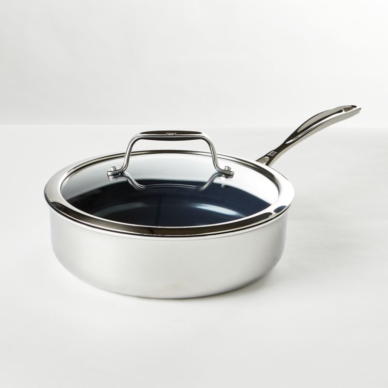 ZWILLING J.A. Henckels Clad Xtreme 3-Qt. Ceramic Sauté Pan with Lid +  Reviews