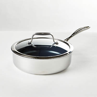 ZWILLING ® J.A. Henckels Clad Xtreme 3-Qt. Ceramic Sauté Pan with Lid