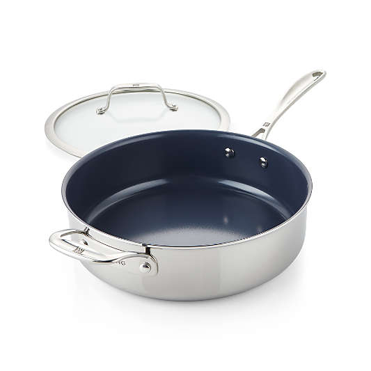 ZWILLING ® J.A. Henckels Clad Xtreme 5-Qt. Ceramic Sauté Pan with Lid