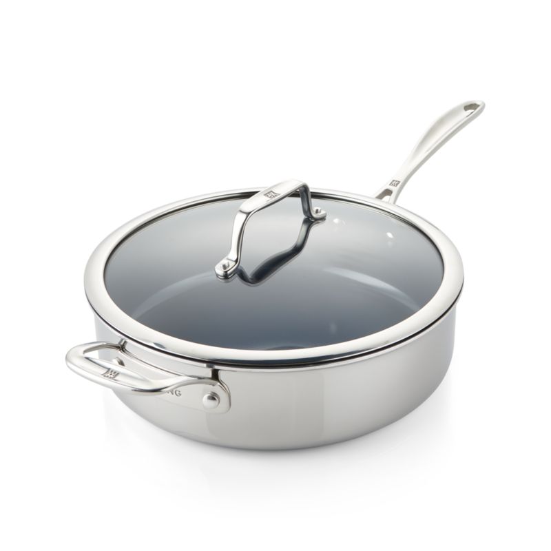 ZWILLING J.A. Henckels Clad Xtreme 5-Qt. Ceramic Sauté Pan with