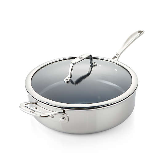 ZWILLING ® J.A. Henckels Clad Xtreme 5-Qt. Ceramic Sauté Pan with Lid