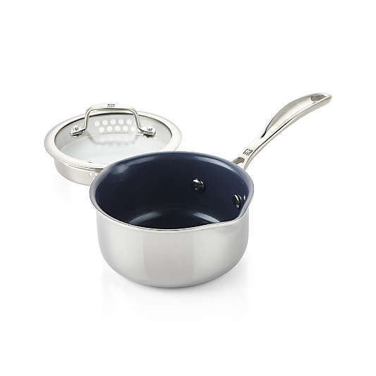 ZWILLING ® J.A. Henckels 1-Qt. Clad Xtreme Ceramic Saucepan with Lid