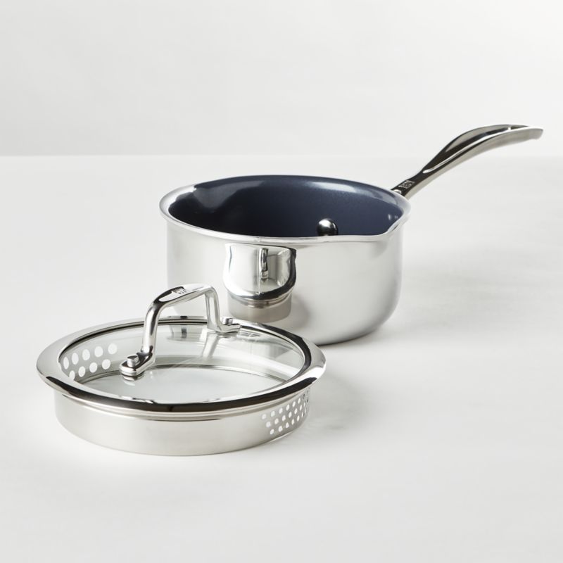 ZWILLING ® J.A. Henckels 1-Qt. Clad Xtreme Ceramic Saucepan with Lid - image 1 of 4