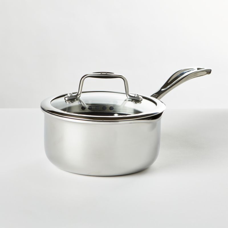 ZWILLING J.A. Henckels 1-Qt. Clad Xtreme Ceramic Saucepan with Lid ...