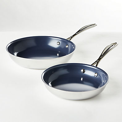 View ZWILLING ® J.A. Henckels Clad Xtreme Ceramic 8" and 10" Fry Pans Set details
