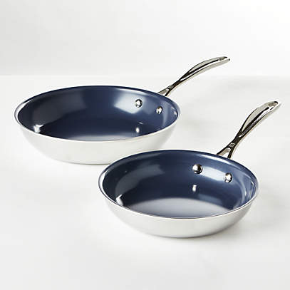 ZWILLING J.A. Henckels Clad Xtreme Ceramic Fry Pans, Set of 2 +