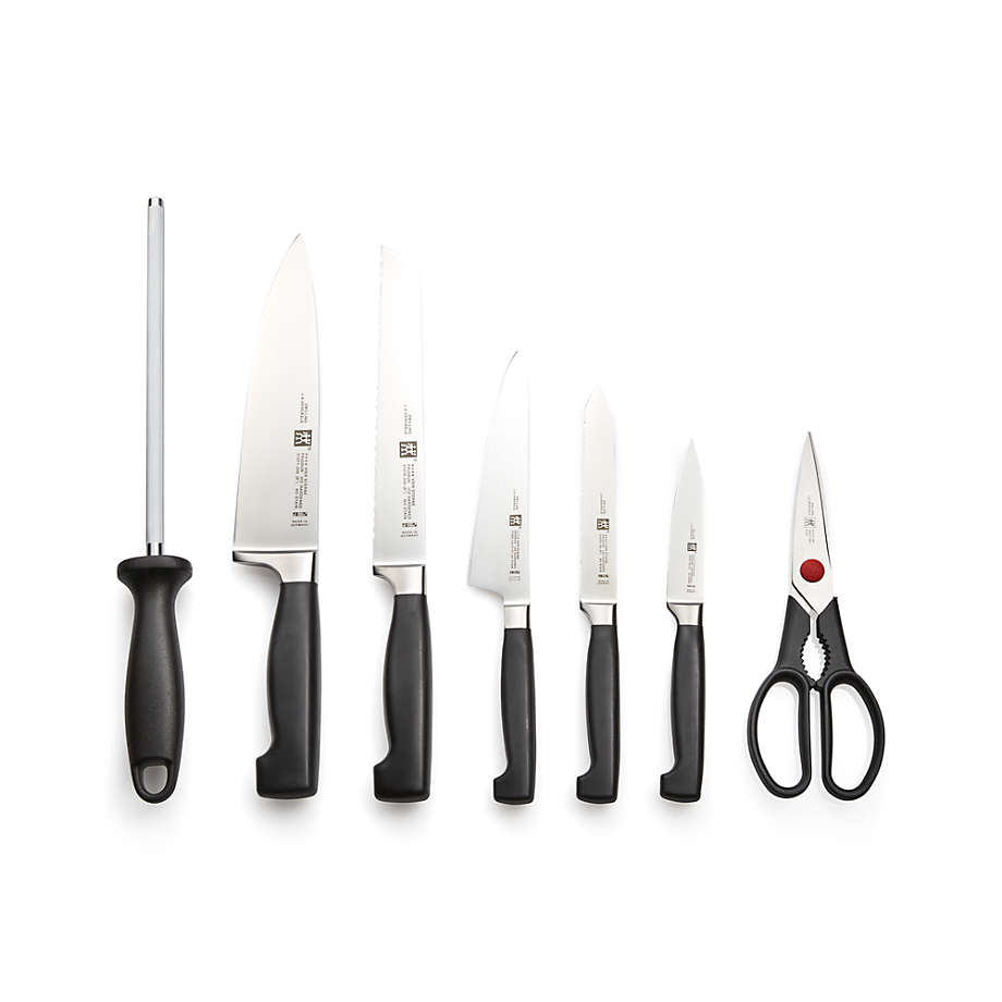 ZWILLING J.A. Henckels 8-Piece Birch Knife Block Set (Acacia)