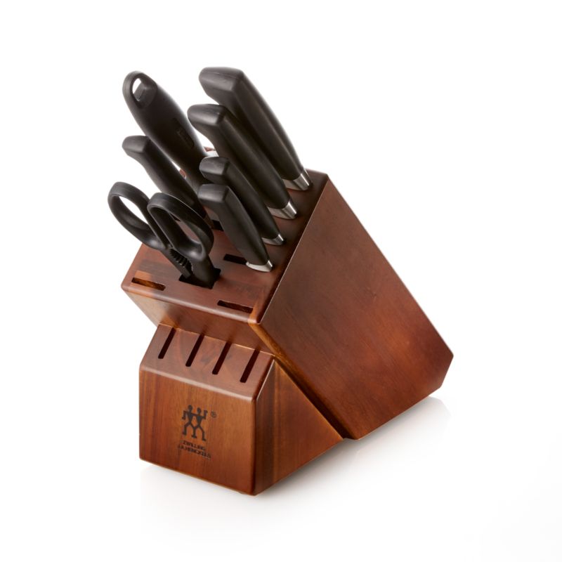 ZWILLING J.A. Henckels Four-Star 8-Piece Acacia Knife Set + Reviews ...