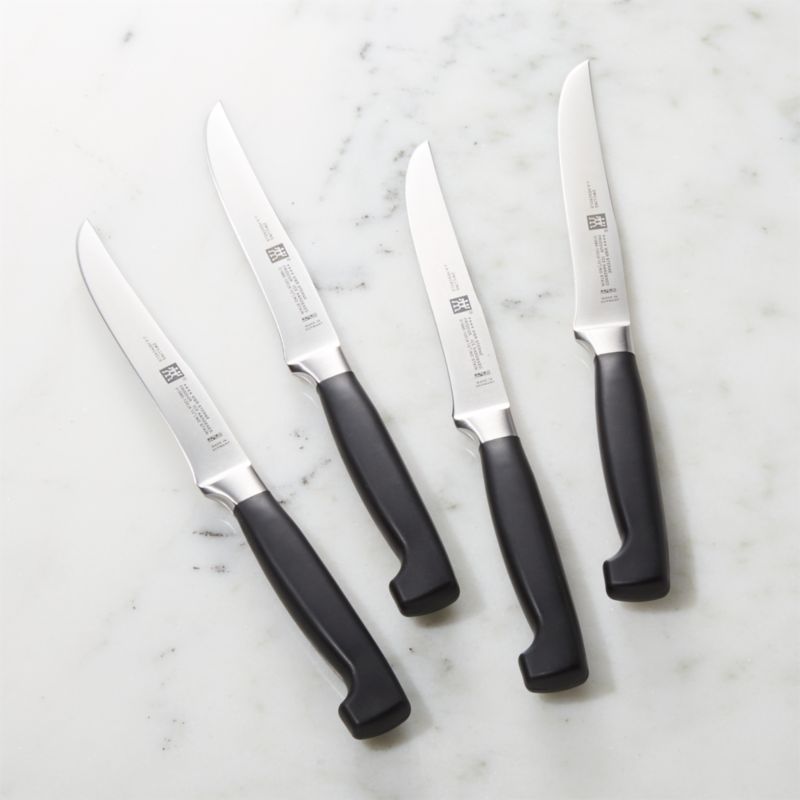 Zwilling Four Star 4 Piece Steak Knife Set