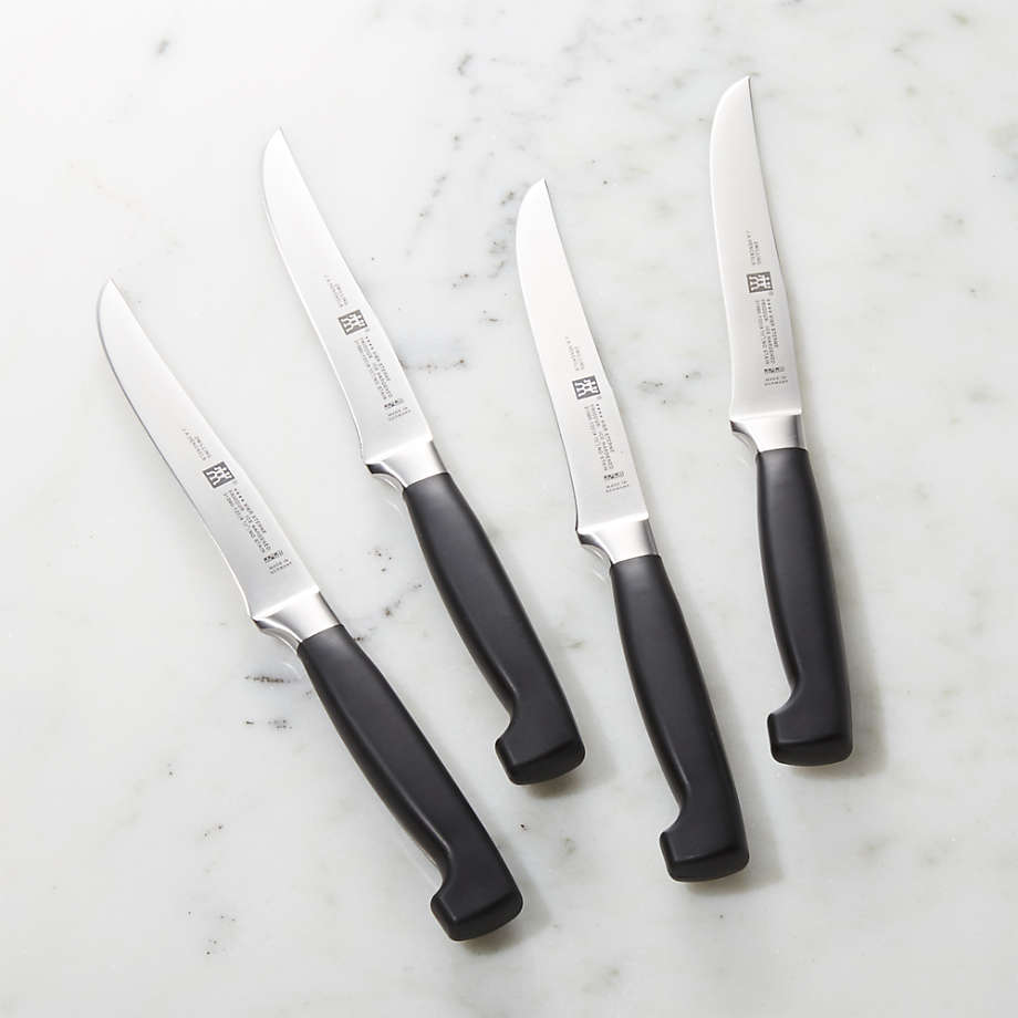 Zwilling Four Star Steakset 4 pc.  Advantageously shopping at