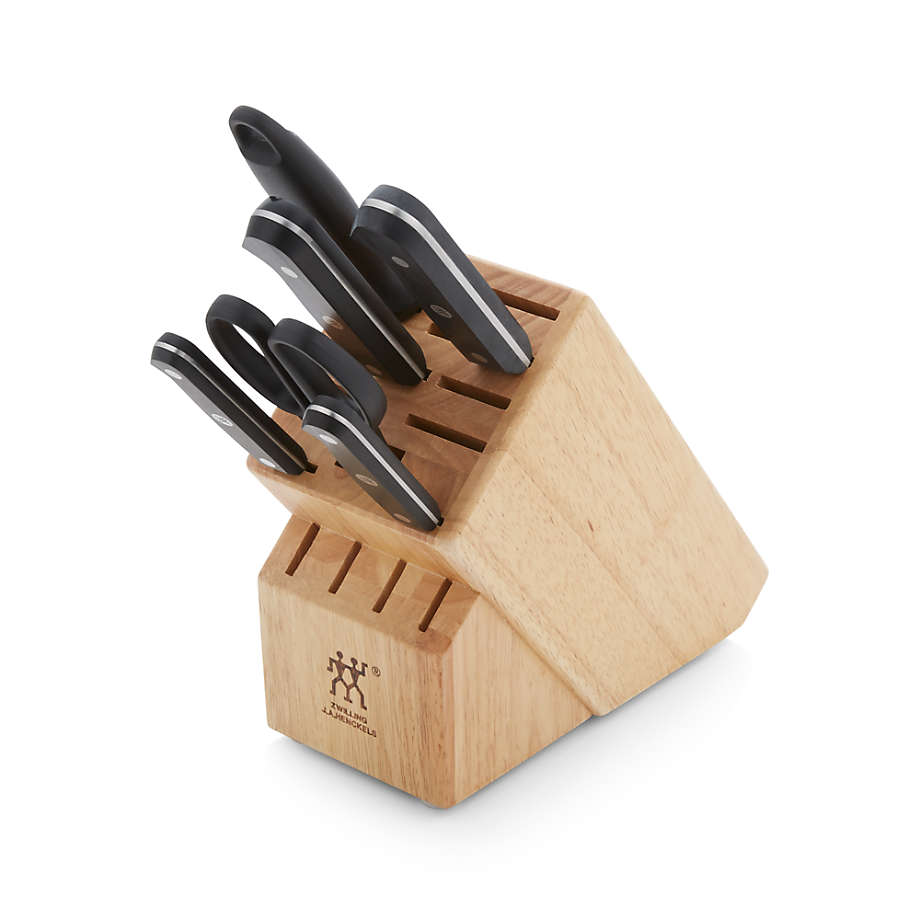  ZWILLING J.A. Henckels Zwilling gourmet 7-pc knife block set,  3.15 Pound : Home & Kitchen