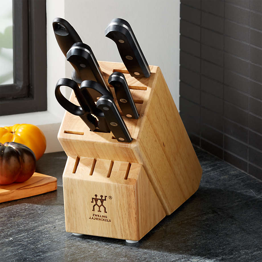 ZWILLING J.A. Henckels Gourmet 7-Piece Set + Reviews | Crate & Barrel