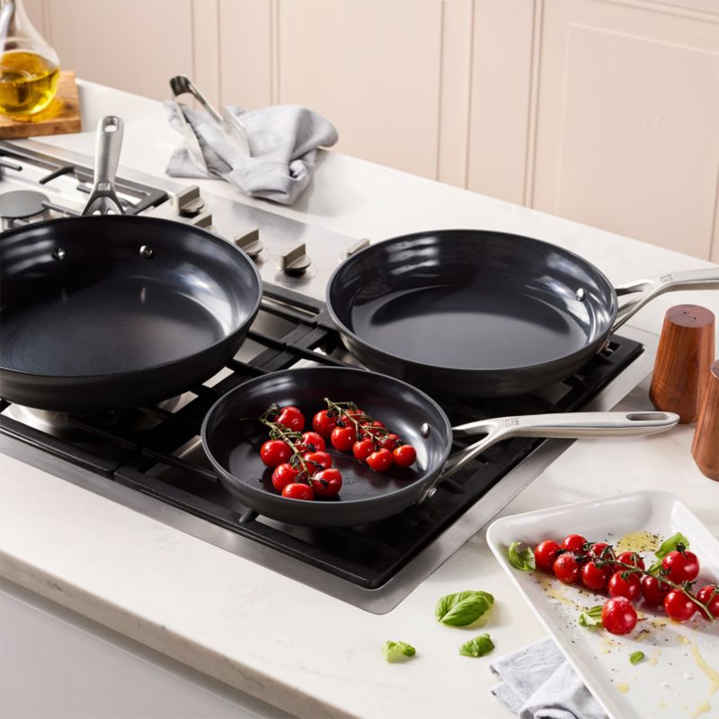 ZWILLING ® J.A. Henckels Motion Ceramic Non-Stick 8", 10" and 12" Fry Pan Set - image 1 of 5