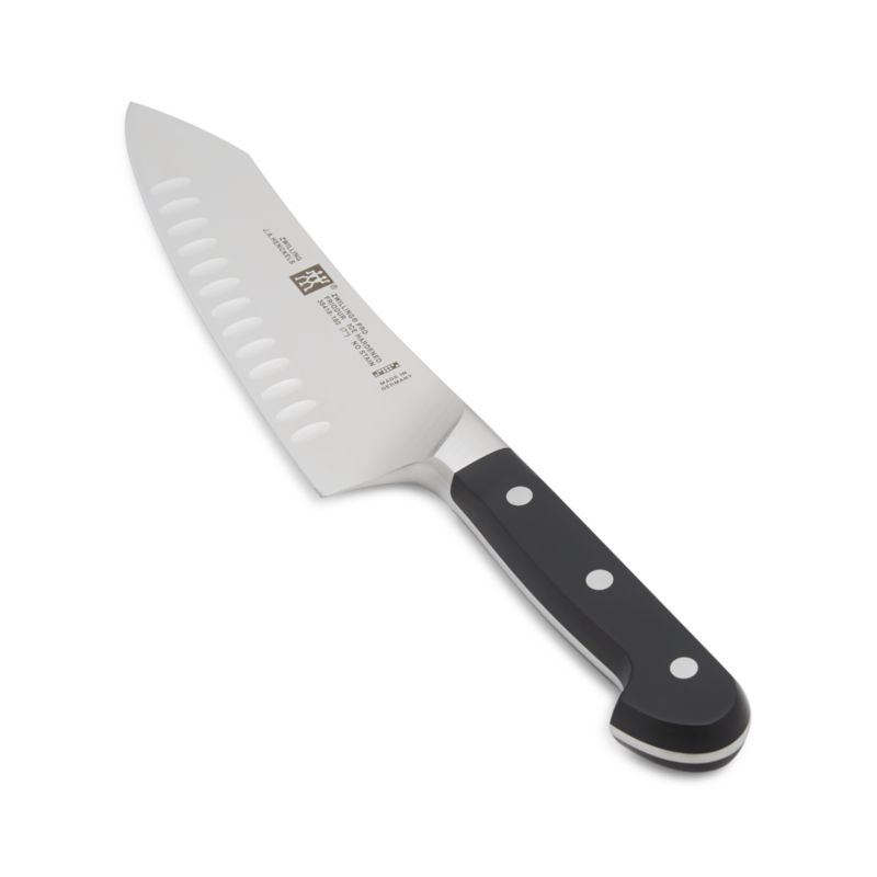 ZWILLING ® Pro 7" Hollow-Edge Rocking Santoku Knife - image 2 of 2