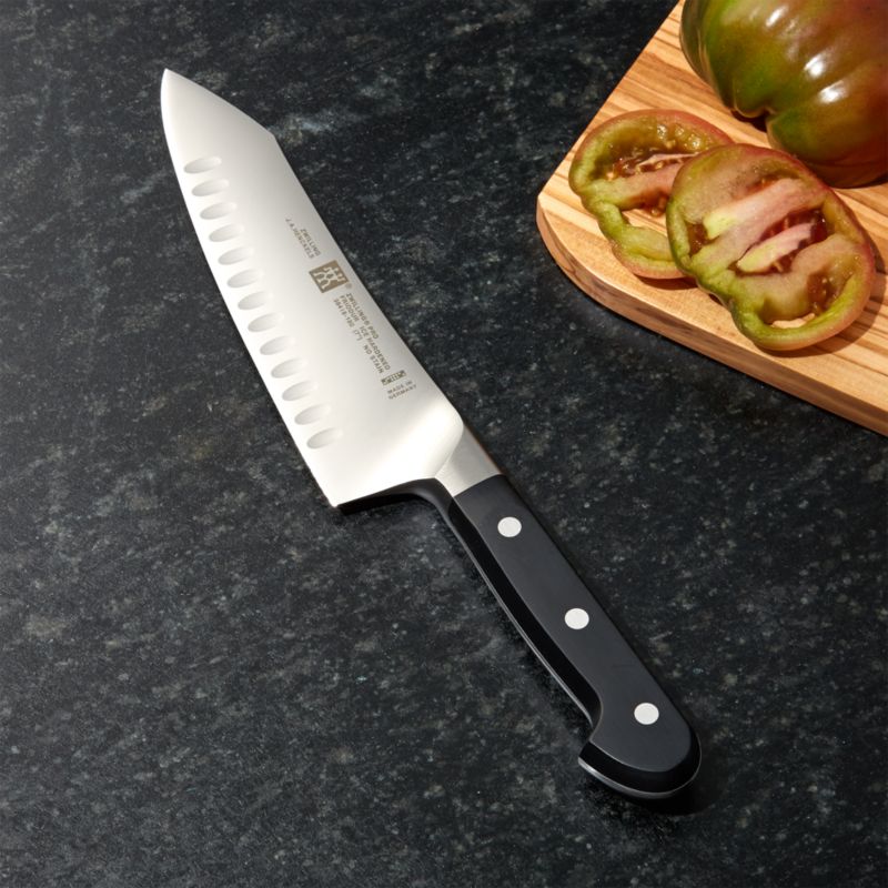 All-Clad Forged 7 Santoku Knife | Crate & Barrel