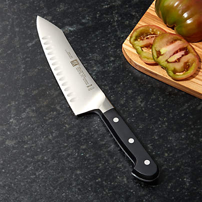 ZWILLING ® Pro 7" Hollow-Edge Rocking Santoku Knife