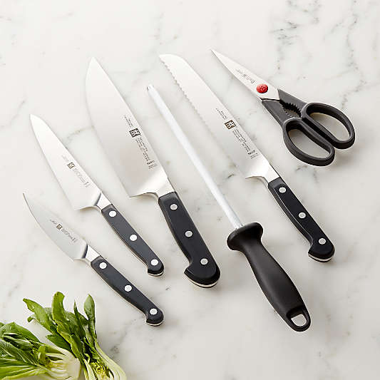 ZWILLING ® Pro 7-Piece Acacia Knife Block Set