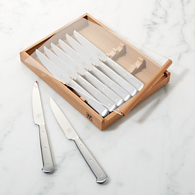 View Zwilling JA Henckels Stainless Steel Porterhouse Steak Knife Set details