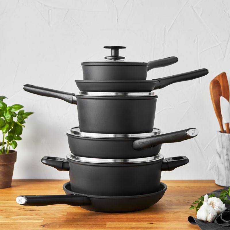 Zwilling Madura Plus 10-Piece Cookware Set + Reviews | Crate & Barrel