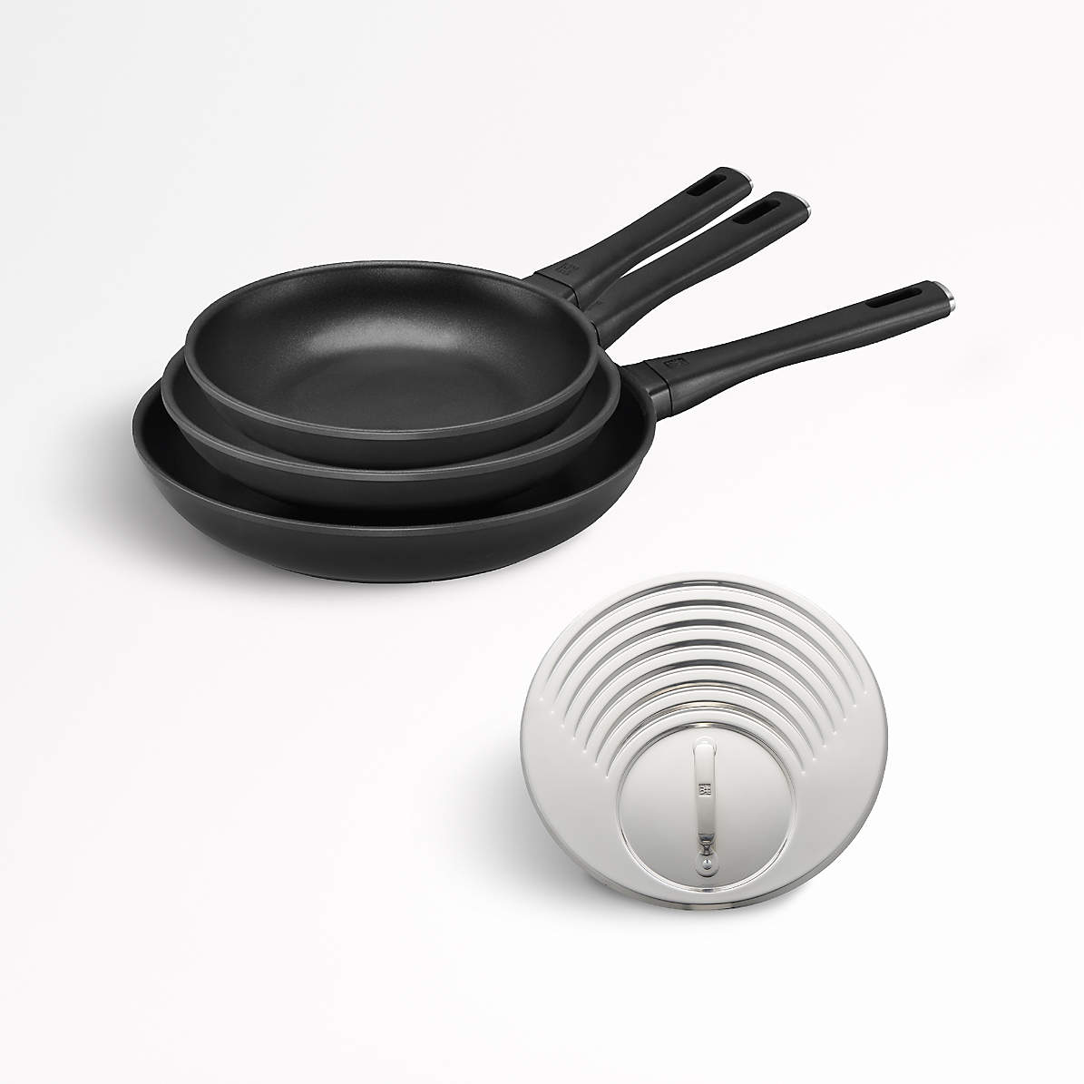 Zwilling Madura Plus Frying Pans Set Of 4 Reviews Crate And Barrel