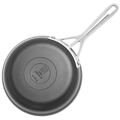 Zwilling J.a. Henckels Motion Nonstick Hard-Anodized 3-Piece Fry Pan Set In Grey