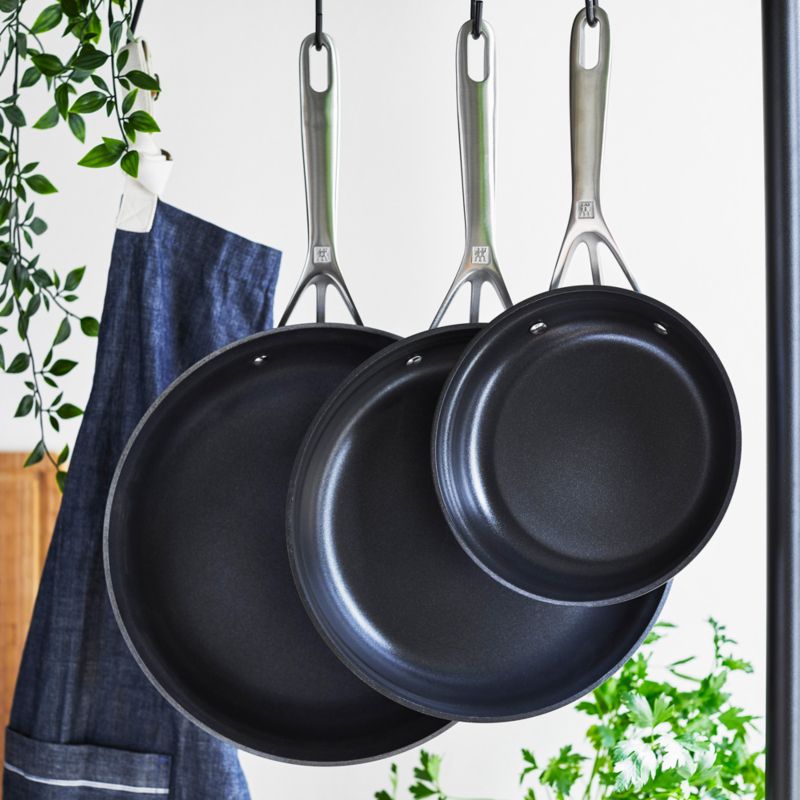 ZWILLING ® Motion 3-Piece Hard-Anodized Aluminum Frying Pan Set - image 6 of 7