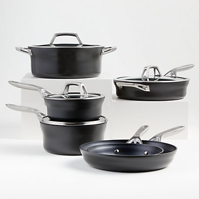 View Zwilling ® Motion Hard-Anodized Aluminum Non-Stick 10-Piece Cookware Set details