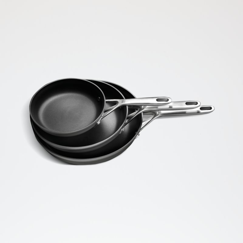 ZWILLING ® Motion 3-Piece Hard-Anodized Aluminum Frying Pan Set - image 0 of 7