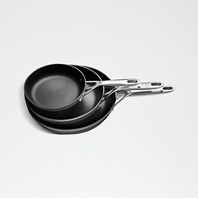 View ZWILLING ® Motion Hard-Anodized Aluminum 8", 10" and 12" Fry Pan Set details