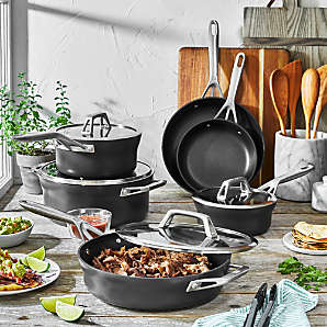 ZWILLING Clad Xtreme 10-Piece Polished Stainless Steel Cookware Set +  Reviews, Crate & Barrel