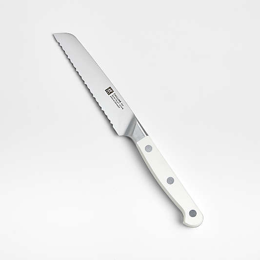 ZWILLING ® Pro Le Blanc 5" Serrated Utility Knife