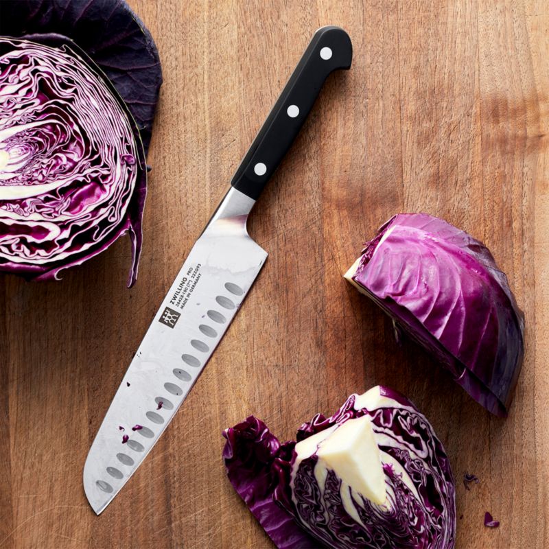 ZWILLING ® Pro 7'' Hollow Edge Santoku Knife - image 2 of 3