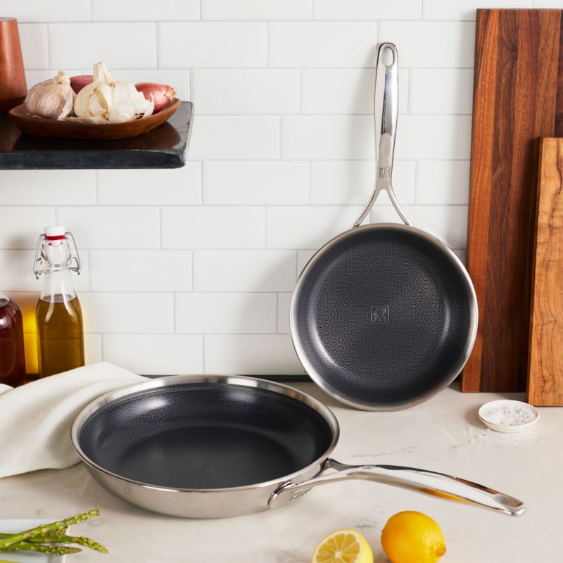 ZWILLING ® J.A. Henckels Peak Hybrid Ceramic Dual Performance Fry Pans, Set of 2 - image 2 of 4