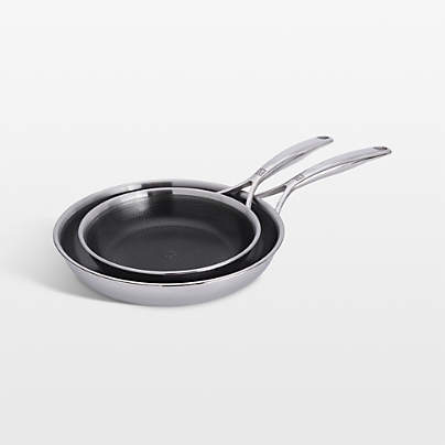 ZWILLING ® J.A. Henckels Peak Hybrid Ceramic Dual Performance Fry Pans, Set of 2
