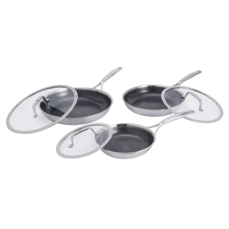 ZWILLING ® J.A. Henckels Peak Hybrid Ceramic Dual Performance Fry Pans, Set of 6 - image 2 of 4
