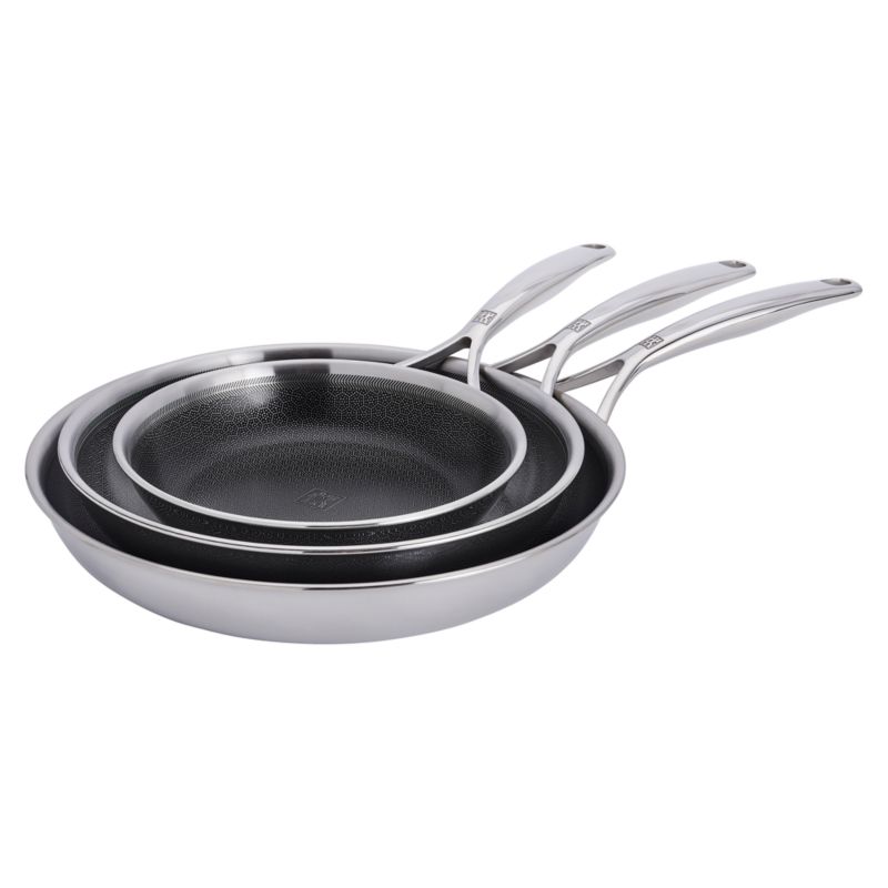 ZWILLING ® J.A. Henckels Peak Hybrid Ceramic Dual Performance Fry Pans, Set of 6 - image 3 of 4