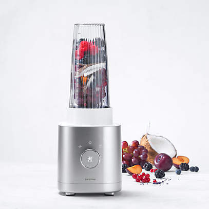 ZWILLING Enfinigy Silver Personal Blender + Reviews | Crate & Barrel
