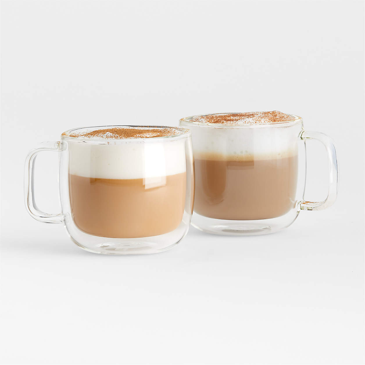 Zwilling Sorrento Plus Cappuccino Glass Mugs, Set of 2 + Reviews
